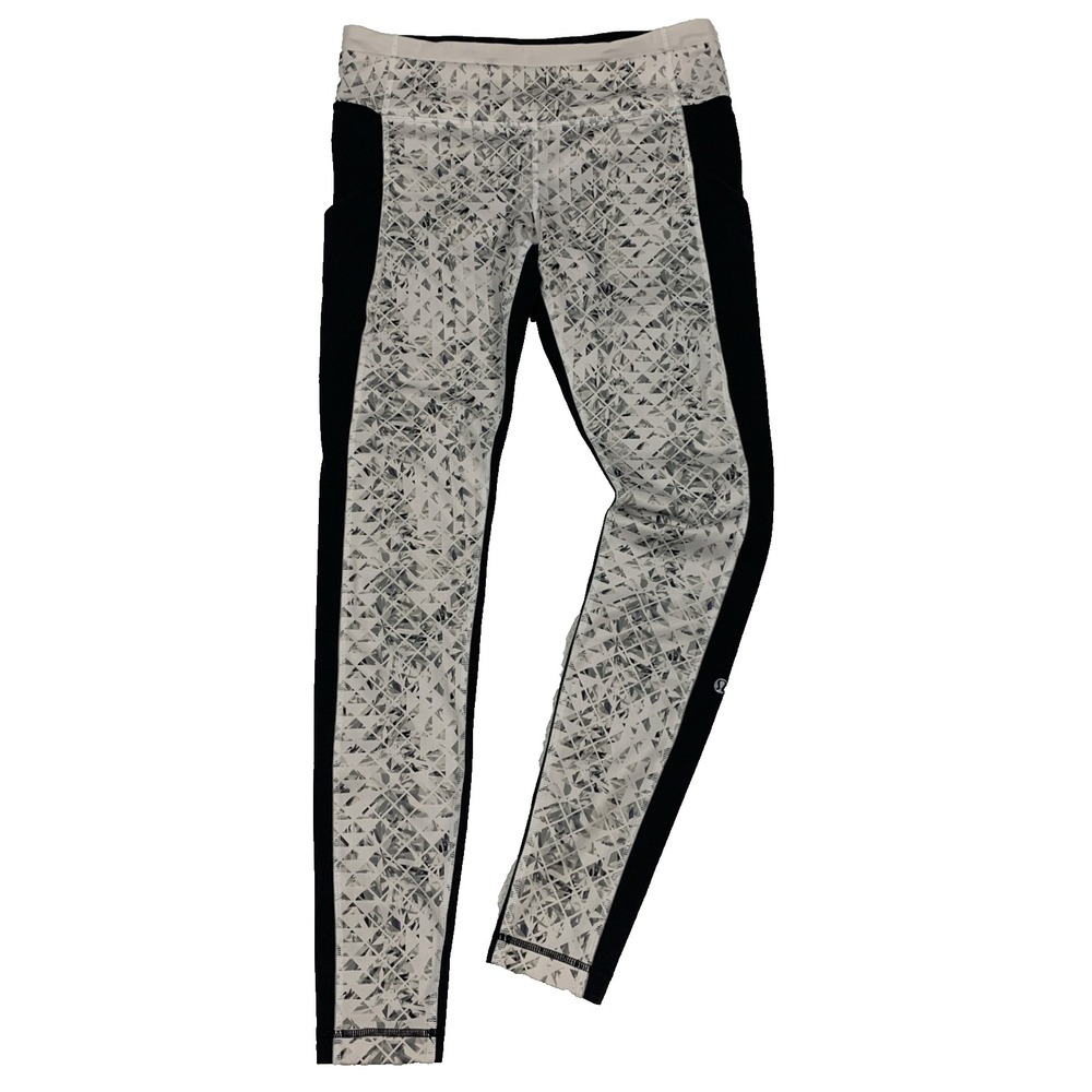 Lululemon Speed Tight II Unbreakable Diamond White Black Luxtreme Running 8